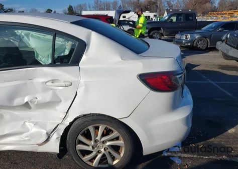 2012 Mazda Mazda3 I Touring z USA, uszkodzony, nr VIN JM1BL1V73C1700718